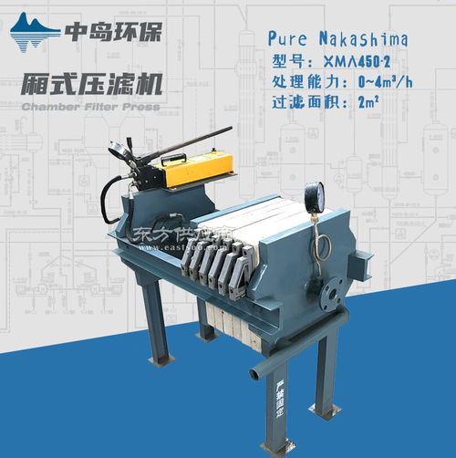 中岛环保 机械式压滤机 污泥压滤设备 厂家直销图片